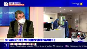 Covid-19: pour le président de l'URPS Auvergne-Rhône-Alpes, "on se dirige vers un scénario catastrophe"
