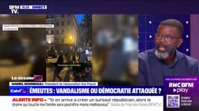 Pillages: "C'est du vandalisme, on voit bien que la mort de Nahel n'est qu'un prétexte", affirme Armel Mombouli, président de l'association Vox Populi