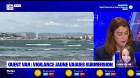 Ouest Var: vigilance jaune pour vagues submersion