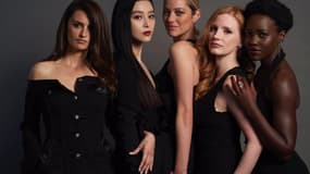 Penélope Cruz, Fan Bingbing, Marion Cotillard, Jessica Chastain et Lupita Nyong'o, les stars de "355"