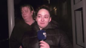 La tante de Sohan, le cycliste de 13 ans fauché par un utilitaire dans la Manche. 