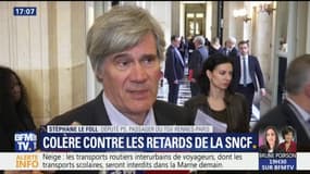Le Foll s'agace des retards à la SNCF qu'il juge "plus importants" qu'avant