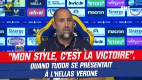 OM : "Mon système tactique ? La victoire", quand Tudor se présentait à l'Hellas Verone