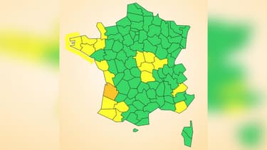 La Gironde reste seule en vigilance orange.