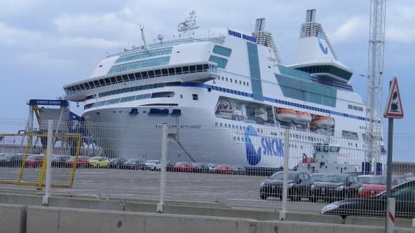 Un ferry de la société SNCM. Illustration.
