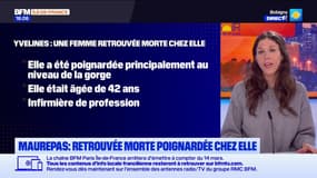 Maurepas: une femme retrouvée poignardée chez elle