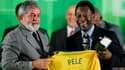 Lula et Pelé en 2008