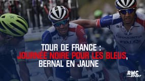 Tour de France : Journée noire pour les Bleus, Bernal en jaune  