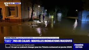 "Hier soir, on a été évacués": de nouvelles inondations massives dans le Pas-de-Calais 