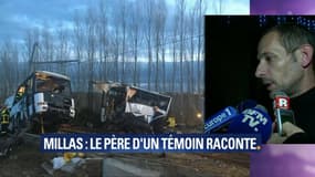 Accident de Millas: le père d'un enfant témoin du drame raconte