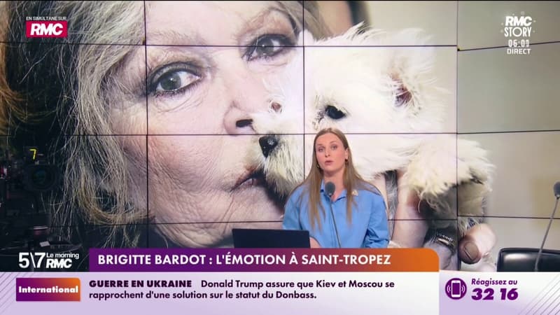 Brigitte Bardot : l'émotion à Saint-Tropez