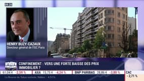 Henry Buzy-Cazaux (ISC Paris) : Vers une forte baisse des prix immobilier à cause du confinement ? - 26/03