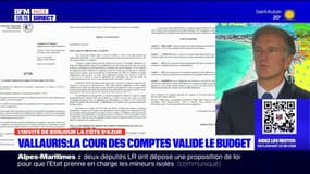 Vallauris: le budget de la commune validé, le maire souligne des "comptes parfaits"