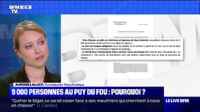 9000 personnes au Puy du Fou: Aurore Lalucq a "l'impression qu'il s'agit d'un passe-droit"