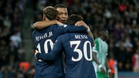 NEYMAR JR, Kylian MBAPPE, Lionel MESSI 