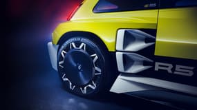Renault prévoit d'utiliser deux moteurs-roues électriques à l'arrière pour sa surpuissante version de la R5.