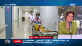 Les larmes d'Elise, aide soignante en EHPAD, concernant le comportement des familles: "Faites attention! Psychologiquement on ne va pas tenir"