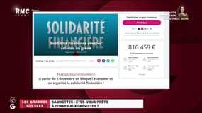 Cagnottes: Êtes-vous prêts à donner aux grévistes ? - 16/12