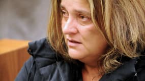Virginie Labrosse pendant son procès en 2010