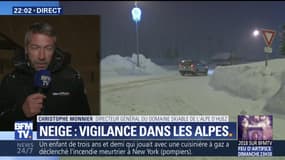 Neige: 4 départements des Alpes en alerte orange