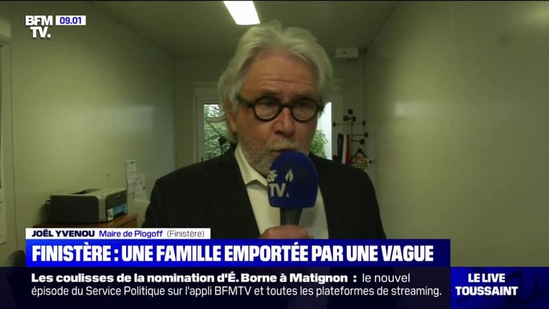 Famille emportée par une vague: le maire de Plogoff, dans le Finistère, demande 
