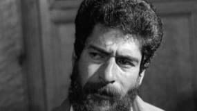 Georges Ibrahim Abdallah le 3 juillet 1986 pendant son procès au tribunal de Lyon .