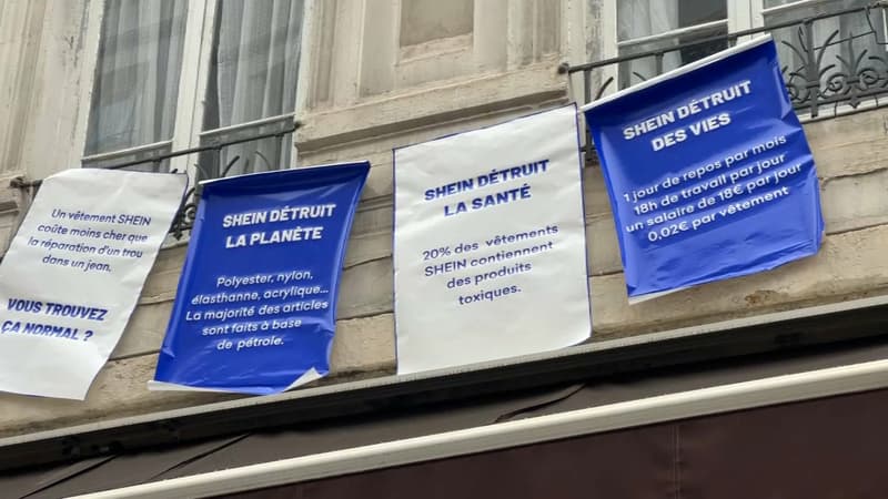 "Des pratiques mortifères": l'ouverture d'une boutique éphémère Shein fait polémique à Lyon