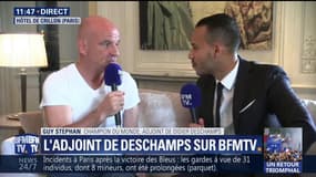Stéphan (déjà adjoint à l'Euro 2000) : "En 2000 c'était déjà très fort, mais ce que je viens de vivre était énorme"
