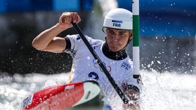 Nicolas Gestin aux JO de Paris 2024.