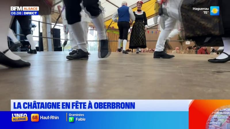 Bas-Rhin: Oberbronn célèbre la châtaigne en spectacle