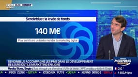 La start-up française Sendinblue accompagne les PME dans le développement de leurs outils marketing en ligne. Elle vient de lever 140 millions d'euros. 