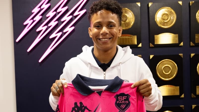 Lancée dans un défi fou, Amandine Buchard signe une double licence rugby-judo au Stade français