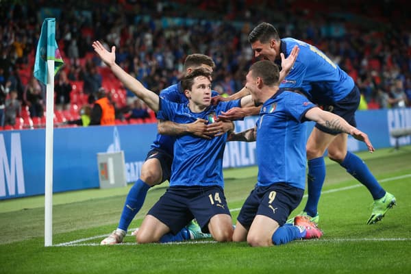 Federico Chiesa lors de Italie-Autriche