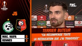 Maccabi Haïfa 0-3 Rennes : Terrier buteur, "ça récompense toute la rééducation que j'ai traversée"