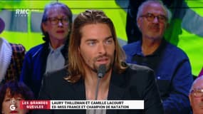 Camille Lacourt sur le plateau des GG