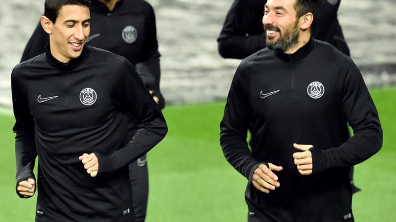 Angel Di Maria et Ezequiel Lavezzi