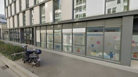 La crèche Girofle du groupe La Maison Bleu, dans le 7e arrondissement de Lyon, en janvier 2022.