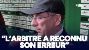 ASSE 2-1 OL : "L'arbitre s'est excusé et a reconnu son erreur", révèle Textor