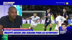 OM-PSG: l'absence de Mbappé, "une bonne chose" pour Zubar