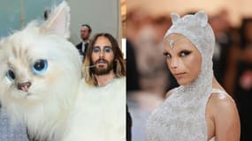 Jared Leto et Doja Cat au Met Gala, le 1er mai 2023 à New York