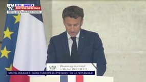 Emmanuel Macron: "Michel Bouquet croyait en ses personnages comme on croit en des divinités"