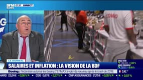 Salaires et inflation: la vision de la BDF