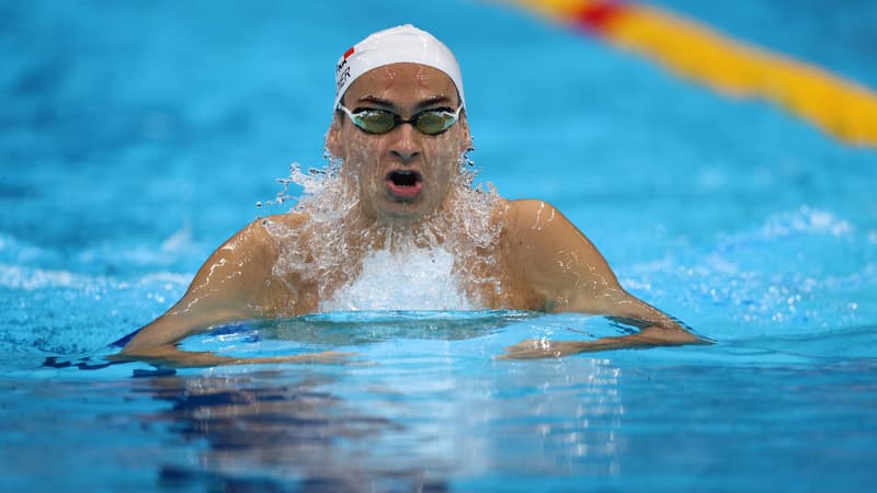 Ugo Didier a décroché la médaille d'or sur 400m nage libre aux Jeux paralympiques, le 29 août 2024.