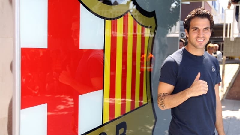 Cesc Fabregas est un nouveau joueur du FC Barcelone