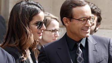 Jean-Luc Delarue au côté de sa compagne Anissa en juin 2011