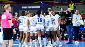 Les Bleues du hand à l'Euro, face au Monténégro, le 13 novembre 2022