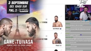 Twitch RMC Sport : Taylor Lapilus décrypte la carte de l'UFC Paris