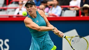 Caroline Wozniacki le 8 août 2023 à Montréal