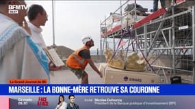 Marseille: la Bonne-Mère va retrouver sa couronne dorée restaurée