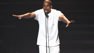 Kanye West au Madison Square Garden à New York en 2016